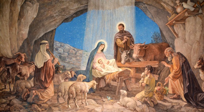 Rođenje Isusovo, srećan Božić, Hristos se rodi! 